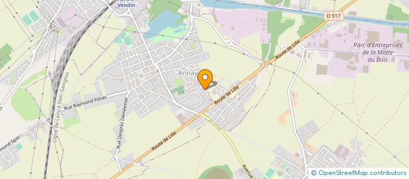 localisation de l'entreprise MONSIEUR BRUNO DECARPIGNY  ANNAY