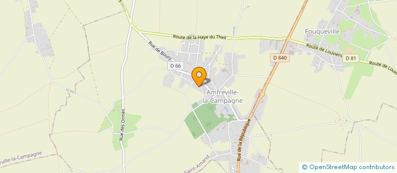 localisation de l'entreprise MONSIEUR BRUNO DECAUX  AMFREVILLE-SAINT-AMAND