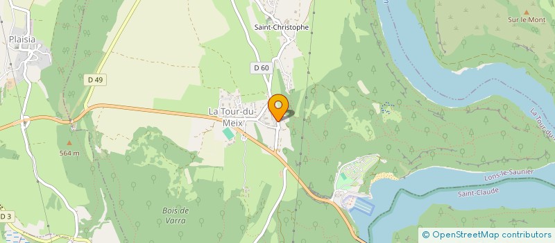 localisation de l'entreprise MONSIEUR BRUNO DECIA  LA TOUR-DU-MEIX