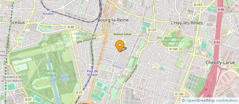 localisation de l'entreprise MONSIEUR BRUNO DECK à BOURG-LA-REINE