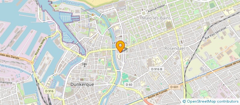 localisation de l'entreprise MONSIEUR BRUNO DECLERCQ à DUNKERQUE