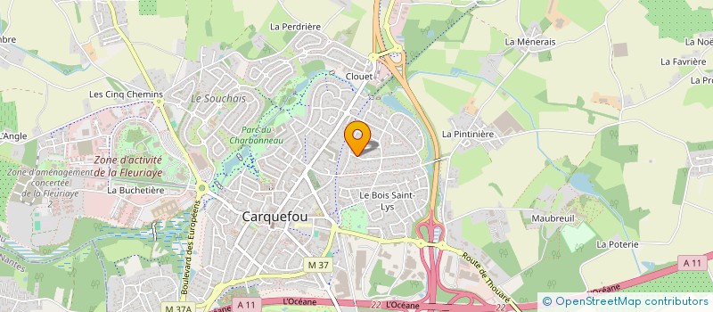 localisation de l'entreprise MONSIEUR BRUNO DECOLASSE à CARQUEFOU