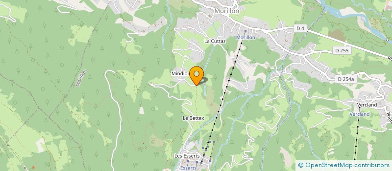 localisation de l'entreprise MONSIEUR BRUNO DEFFAYET  MORILLON