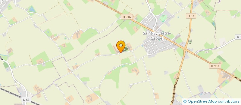 localisation de l'entreprise MONSIEUR BRUNO DEFOORT à SAINT-SYLVESTRE-CAPPEL