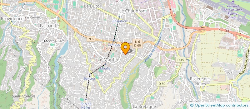 localisation de l'entreprise MONSIEUR BRUNO DELAHAYE à SAINT-DENIS