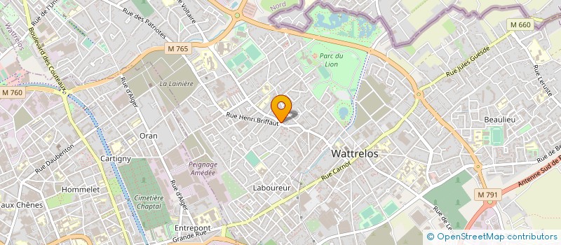 localisation de l'entreprise MONSIEUR BRUNO DELANNOY à WATTRELOS