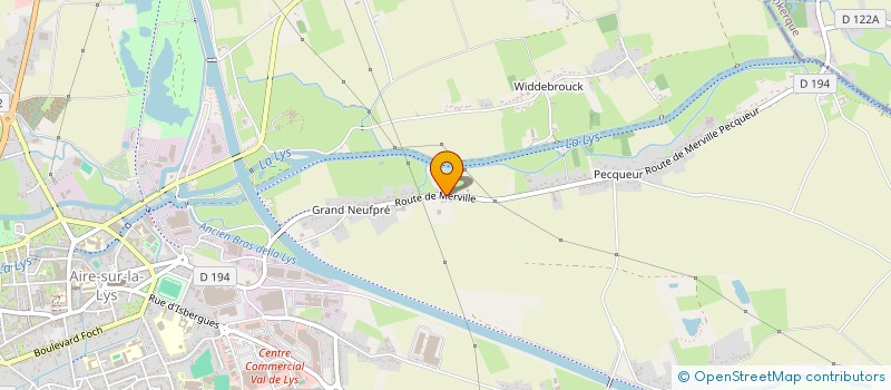 localisation de l'entreprise MONSIEUR BRUNO DELANNOY à AIRE-SUR-LA-LYS