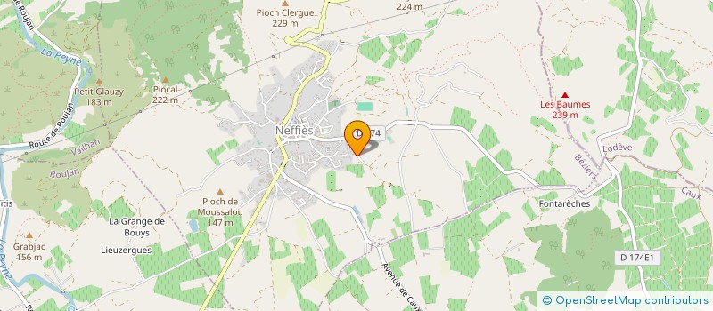 localisation de l'entreprise MONSIEUR BRUNO DELAPORTE  NEFFIES