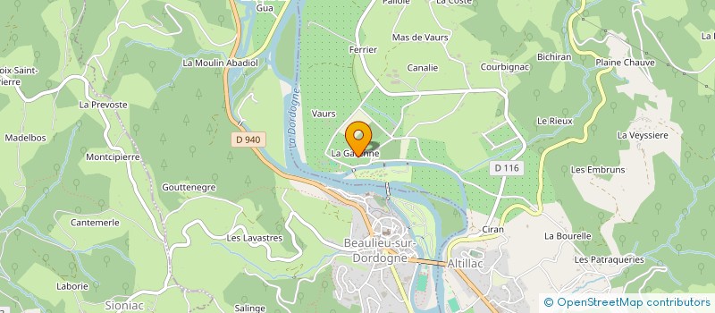 localisation de l'entreprise MONSIEUR BRUNO DELVERT à ALTILLAC