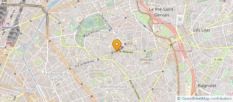 localisation de l'entreprise MONSIEUR BRUNO DEMELIN  PARIS