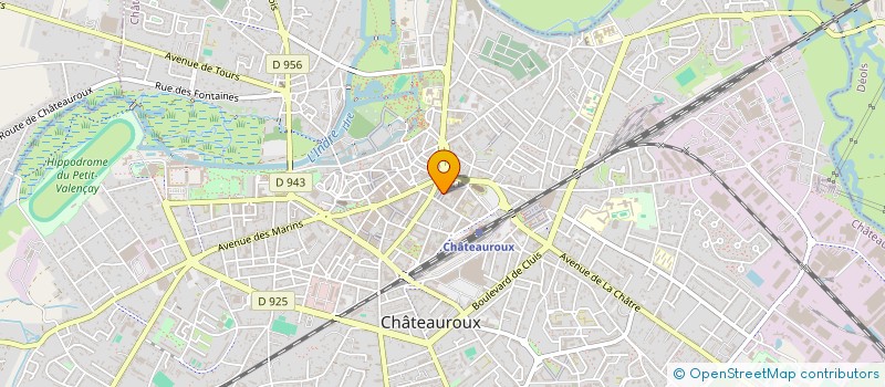 localisation de l'entreprise MONSIEUR BRUNO DENIOT à CHATEAUROUX