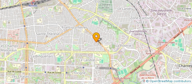 localisation de l'entreprise MONSIEUR BRUNO DENNEMONT à RENNES