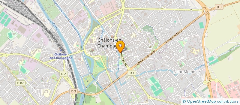 localisation de l'entreprise MONSIEUR BRUNO DEPAIX à CHALONS-EN-CHAMPAGNE