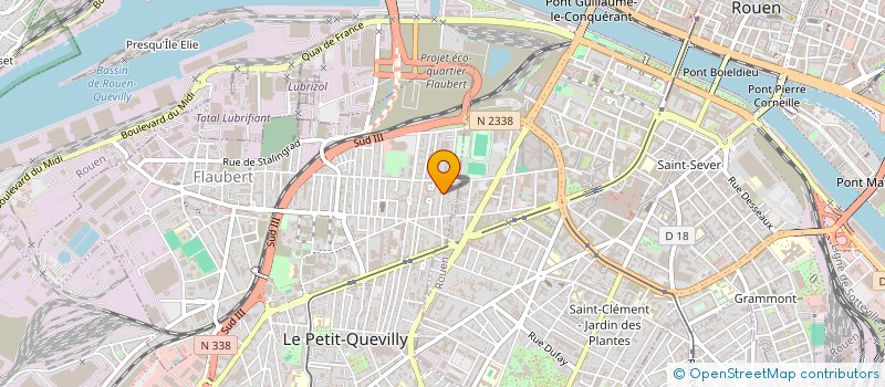 localisation de l'entreprise MONSIEUR BRUNO DEPIERRE  LE PETIT-QUEVILLY