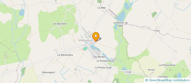 localisation de l'entreprise MONSIEUR BRUNO DEPOND à VILLEGOUIN