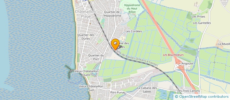 localisation de l'entreprise MONSIEUR BRUNO DERAISON à CHATELAILLON-PLAGE