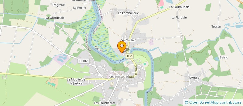 localisation de l'entreprise MONSIEUR BRUNO DEROUET  PLESSE