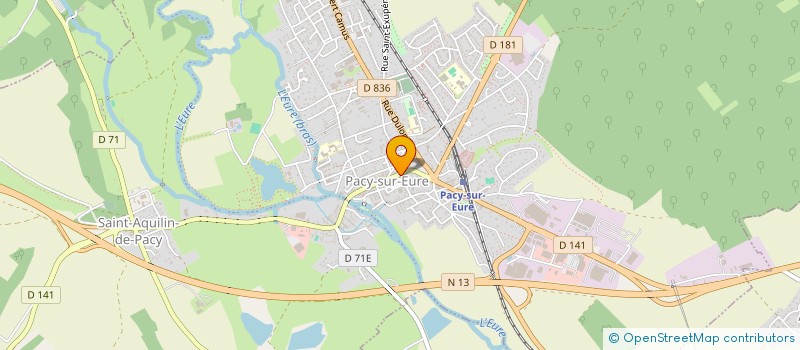 localisation de l'entreprise MONSIEUR BRUNO DERYCKE  PACY-SUR-EURE