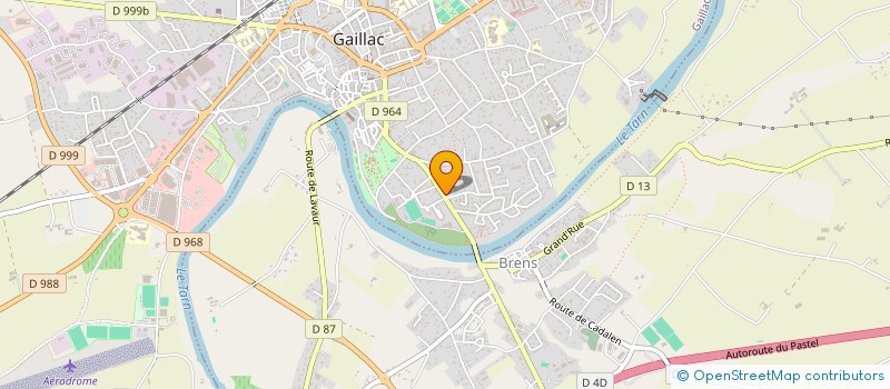 localisation de l'entreprise MONSIEUR BRUNO DESAIFRES à GAILLAC