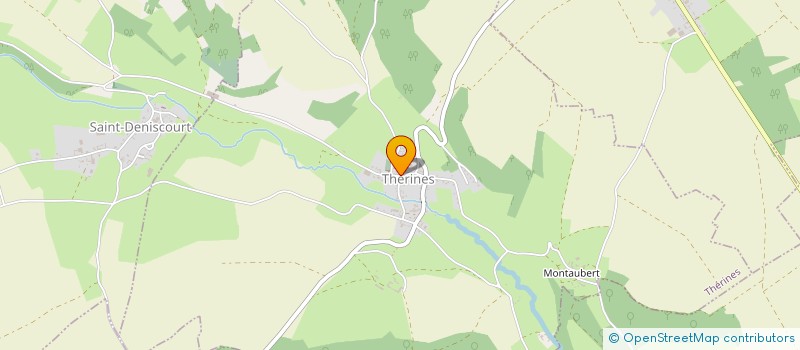 localisation de l'entreprise MONSIEUR BRUNO DESGROUX  THERINES