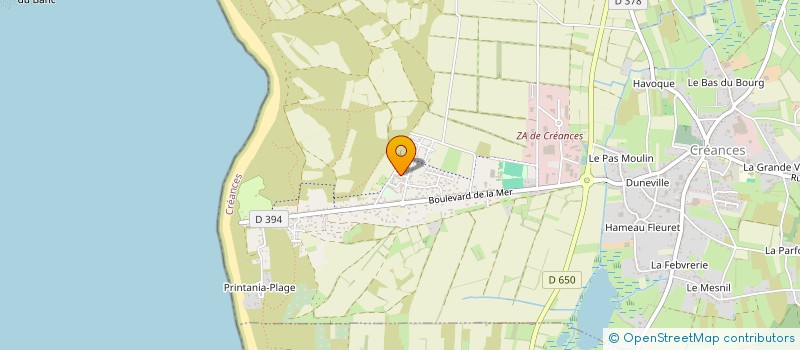 localisation de l'entreprise MONSIEUR BRUNO DESHEULLES  CREANCES