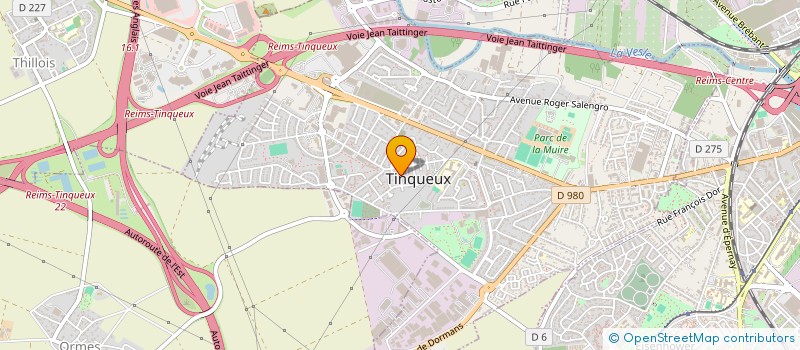 localisation de l'entreprise MONSIEUR BRUNO DESPEE  TINQUEUX