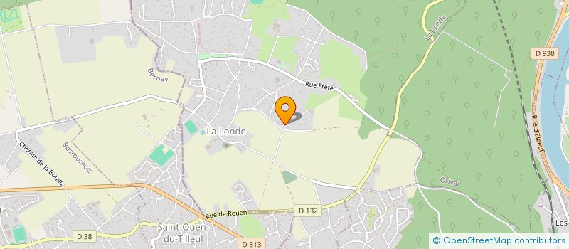 localisation de l'entreprise MONSIEUR BRUNO DESSAUX  LA LONDE