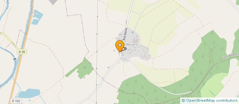 localisation de l'entreprise MONSIEUR BRUNO DEUDON  LION DEVANT DUN