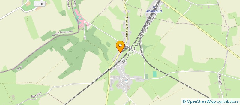 localisation de l'entreprise MONSIEUR BRUNO DEUMIE  BLARGIES