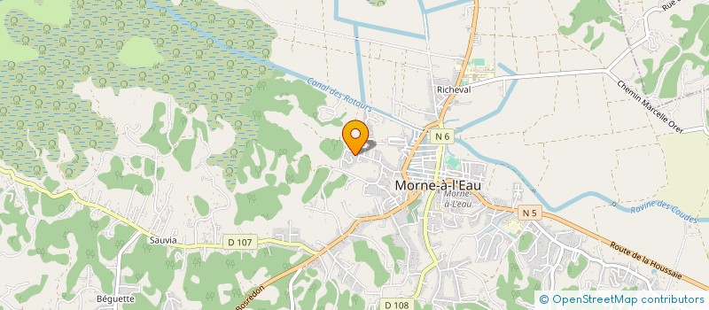 localisation de l'entreprise MONSIEUR BRUNO DEVARRE à MORNE A L EAU