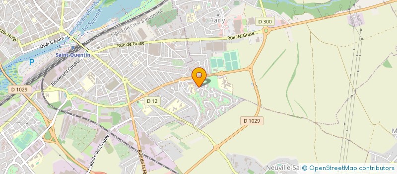 localisation de l'entreprise MONSIEUR BRUNO DEVILLERS à SAINT-QUENTIN