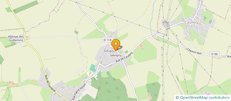 localisation de l'entreprise MONSIEUR BRUNO DEVILLERS  ELINCOURT