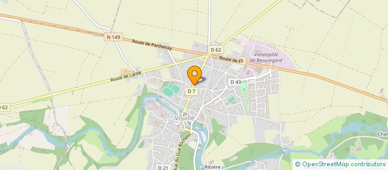 localisation de l'entreprise MONSIEUR BRUNO DEVOS  VOUILLE