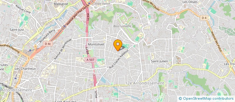 localisation de l'entreprise MONSIEUR BRUNO DEWEERDT à MARSEILLE
