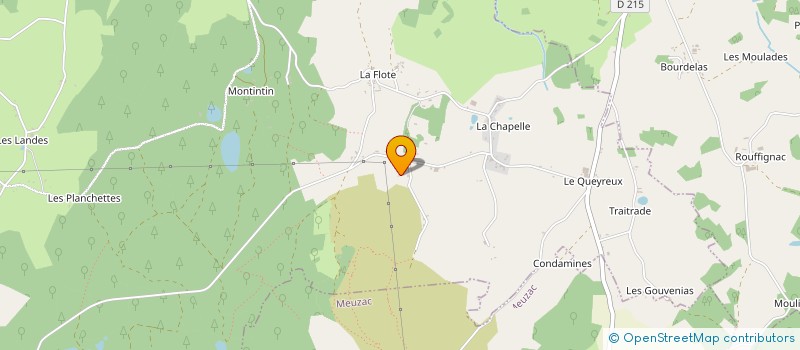 localisation de l'entreprise MONSIEUR BRUNO DEZEYRAUD à CHATEAU-CHERVIX