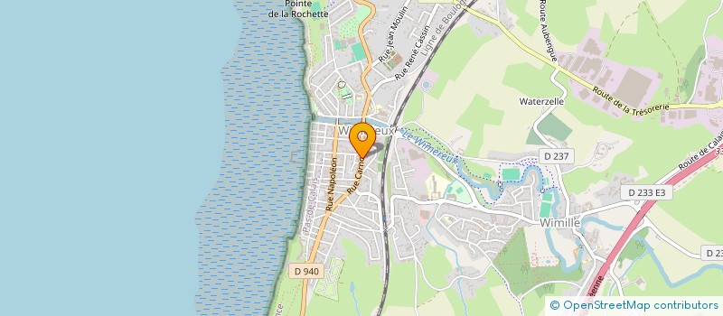 localisation de l'entreprise MONSIEUR BRUNO DHIER à WIMEREUX