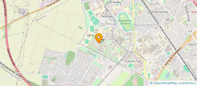 localisation de l'entreprise MONSIEUR BRUNO DI RIENZO  REIMS