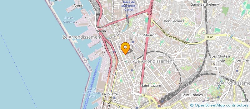 localisation de l'entreprise MONSIEUR BRUNO DIAZ à MARSEILLE