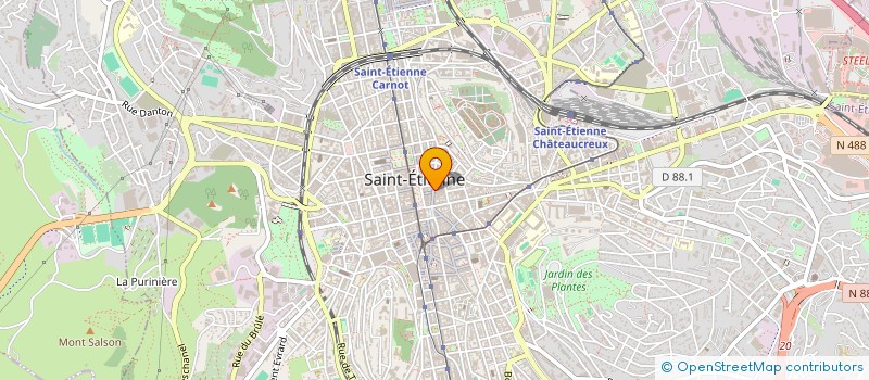 localisation de l'entreprise MONSIEUR BRUNO DIDIER  SAINT-ETIENNE