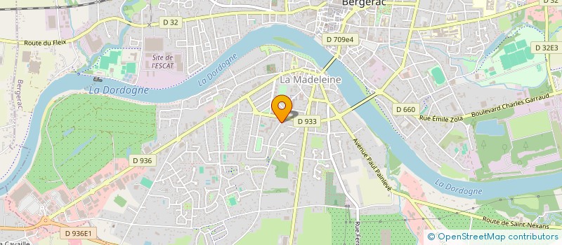 localisation de l'entreprise MONSIEUR BRUNO DIKOUME EKOUTOU à BERGERAC