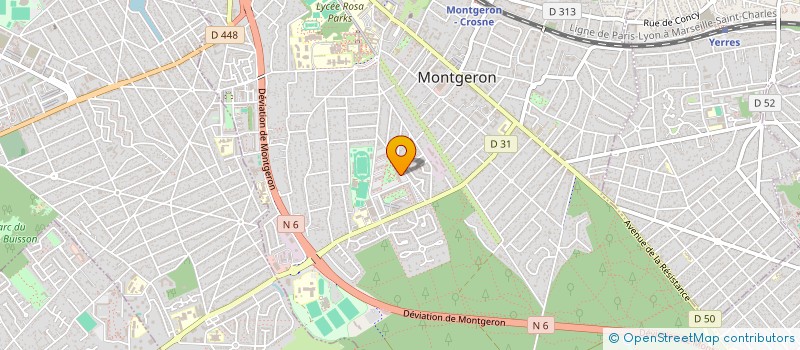 localisation de l'entreprise MONSIEUR BRUNO DIOPOH à MONTGERON