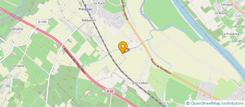 localisation de l'entreprise MONSIEUR BRUNO DOMAGE à MAZERES