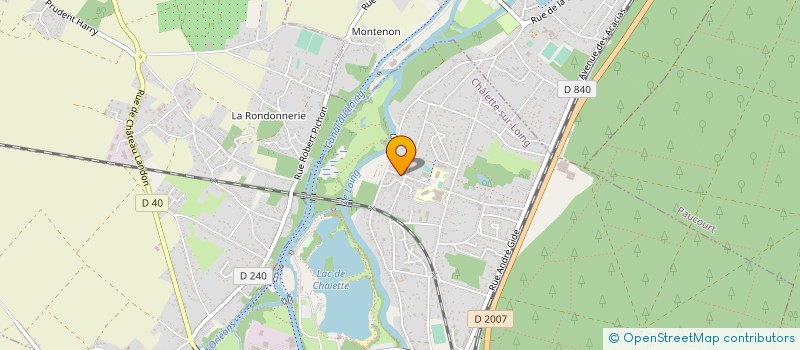 localisation de l'entreprise MONSIEUR BRUNO DONNADIEU à CHALETTE-SUR-LOING