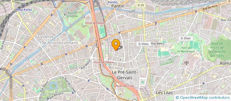 localisation de l'entreprise MONSIEUR BRUNO DOUBLET à LE PRE-SAINT-GERVAIS