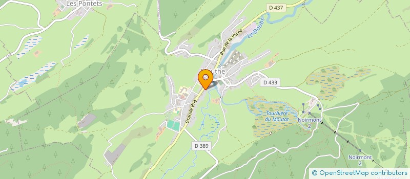 localisation de l'entreprise MONSIEUR BRUNO DOUCET  MOUTHE