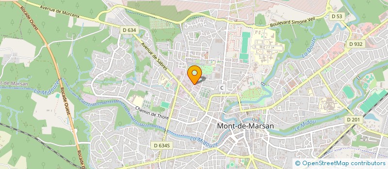 localisation de l'entreprise MONSIEUR BRUNO DOYA  MONT-DE-MARSAN