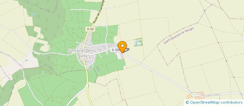 localisation de l'entreprise MONSIEUR BRUNO DOYARD  FONTAINE-DENIS-NUISY
