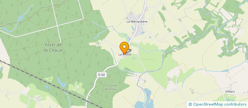 localisation de l'entreprise MONSIEUR BRUNO DREILLARD  FOUGERE