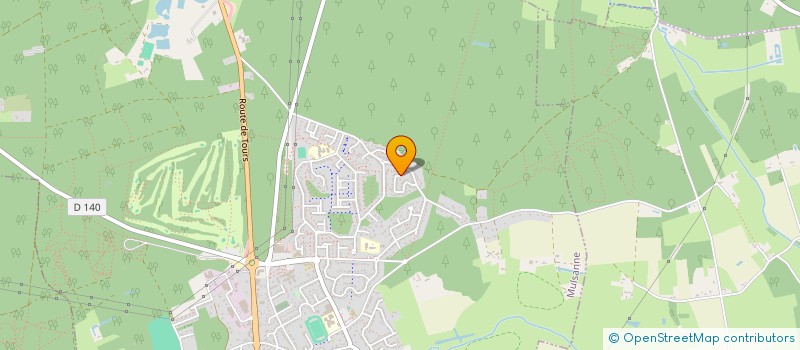 localisation de l'entreprise MONSIEUR BRUNO DROUARD  MULSANNE