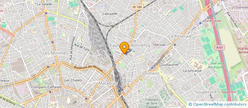 localisation de l'entreprise MONSIEUR BRUNO DROUILLARD à TOULOUSE